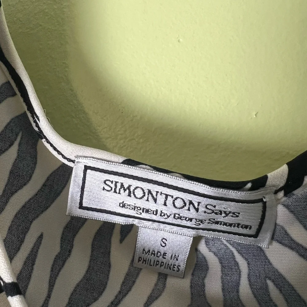 Simonton says Zebra Print Dress - Picture 6 of 7